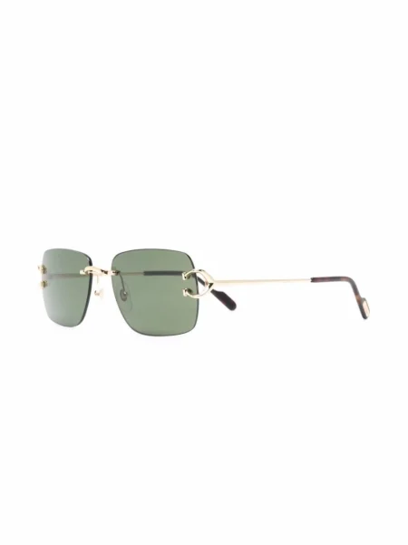 Buy Cartier Rectangle Frame Sunglasses With Crypto