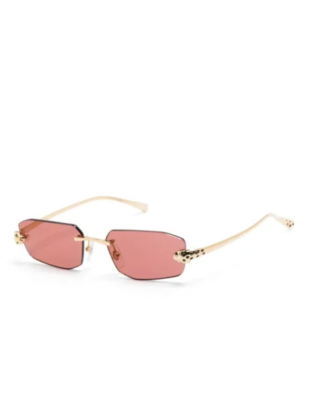 Buy Cartier Rectangle Frame Sunglasses With Crypto